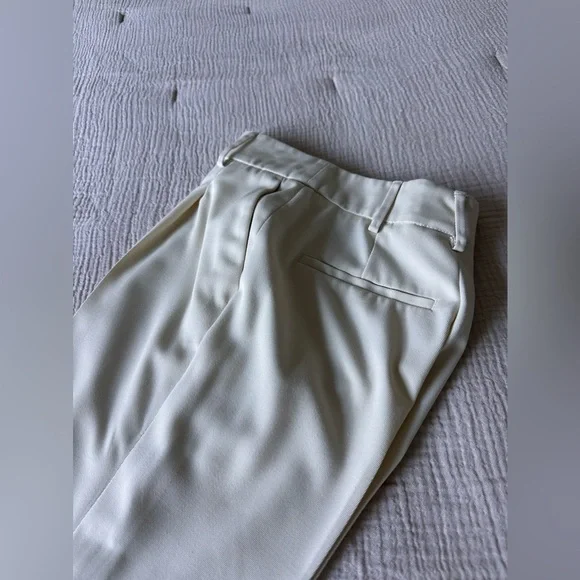 🪸 Sézane 🪸 Giacomo Trousers Ecru Size 2